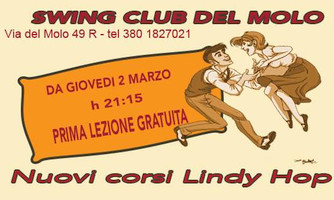 Protetto: 02/03/2017 – Nuovi corsi settimanali di Swing Lindy hop!